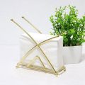 2Pcs Tabletop Napkin Holder Dispenser Stand Dinner Table Napkin Organizer Dining Table Wrought Iron Paper Towel Clip. 