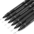 Uni Pin Fineliner Drawing Pen Pack of 3 - Pigment Waterproof Ink. 