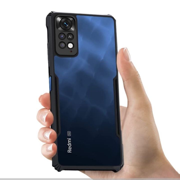 For Redmi Note 11 Pro 4G/5G Back Case - Shockproof Slim Hybrid Clear Transparent Phone Cover