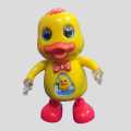 Dancing Duck Toy | Musical Duck Toy With Colorful Lights For Kids | Preschool Educational Learning Toy with Up and Down Arms, Birthday Gifts For Kids. 