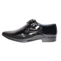Black Zegna Party Shoes For Men Model 4001. 