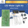 Voice activated LED Water Light Kit CD4017 Lantern Control Fun Electronic Production Teaching Training Diy Electronic Kit Module. 