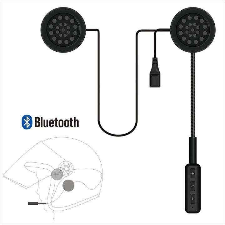 Motorcycle Helmet Bluetooth Headset, Helmet Wireless Headphones