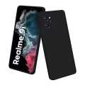 Silicone for Realme 9i 4G - Micro fiber inside Case Cover - 360 Degree Protection Back. 