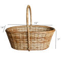 Rattan Picnic Basket. 