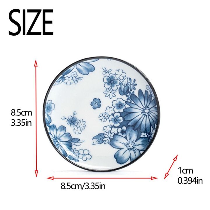 2pcs%20Gifts%20Ceramic%20Blue%20and%20White%20Porcelain%20Vintage%20Chinese%20Style%20Teacup%20Coaster%20Durable%20Round%20Snack%20Plates%20Kitchen%20Supplies%20-%20Image%202