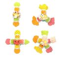 4Pcs High Quality Cute Cartoon Baby Spinning Toy Interesting Portable Finger Spinning Top with Suction Cup Bathing Toy Kid. 