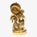 Golden Color Brass Hanuman Statue 6". 