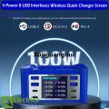 Xujiguanghui Super Fast Charger MECHANIC V-Power 8PRO 8 Ports 110W High-power for Mobile Phone Ipad Smart Watches LED Wireless Charging Tool by Electrica. 