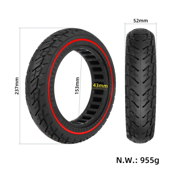 2pcs%2010%20Inch%20Electric%20Scooter%20Solid%20Tire%20ULIP10X2.125%20Free%20Inflatable%20Nine%20F20F30F40%20Universal%20Tire%20-%20Image%202