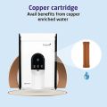 Livpure Zinger  Copper Hot (RO +UV +UF +Taste Enhancer ) 6.5 L tank-White, 15 LPH Water Purifier. 