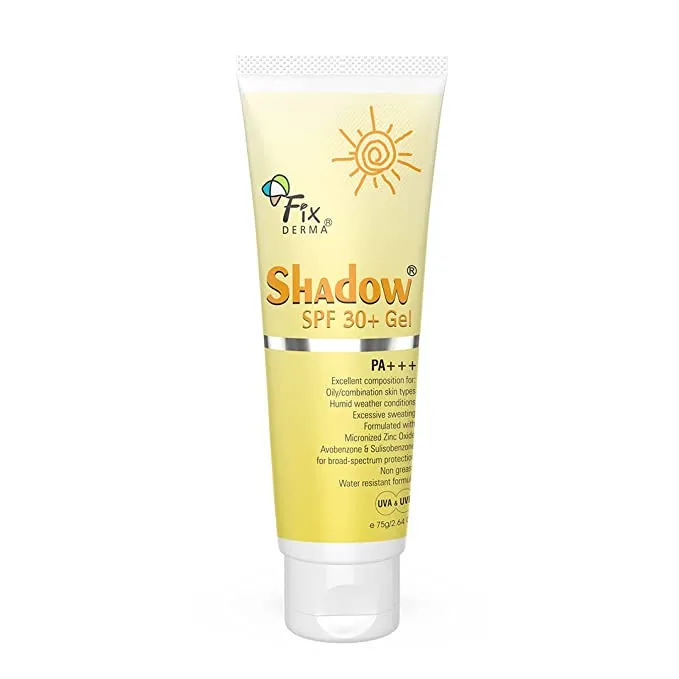 Fixderma%20Shadow%20Sunscreen%20SPF%2030+%20Gel%20For%20Oily%20Skin%20-%20Acne%20Prone,%20Offers%20PA+++%20Protection,%20Broad%20Spectrum%20UVA%20and%20UVB%20Protection%2075GM%20(Original)%20-%20Image%203