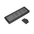 3X Big Digital Countdown Days Timer Clock - 999 Days Count Down Clock Timer for Graduation Lab Kitchen (Black). 