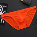 Spot ice silk underwear men's triangle summer underwear Men's Ice Silk sexy underwear men to figure sample OEM. 