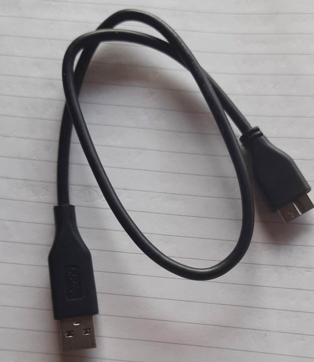 Micro USB 3.0 to USB-A Male 3.0 HDD Cable(0.5Mtr)