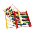 100 Beads Wooden Abacus Counting Number Preschool Kid Math Learning Teaching Toy Counting Beads Maths Learning Educational Toy. 