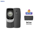 Nokia 3210 4G | 2.4 Inch Display | 1450 Mah Battery WitH Side Pocket Case. 