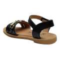 Black Color Sandals For Girls. 