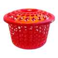 Plastic Royal Basket With Lid | Solid Plastic Multi Purpose Storage Basket With Lid | Plastic Laundry Basket. 