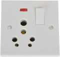 Indian Ceramic 16 Amp Power Socket. 