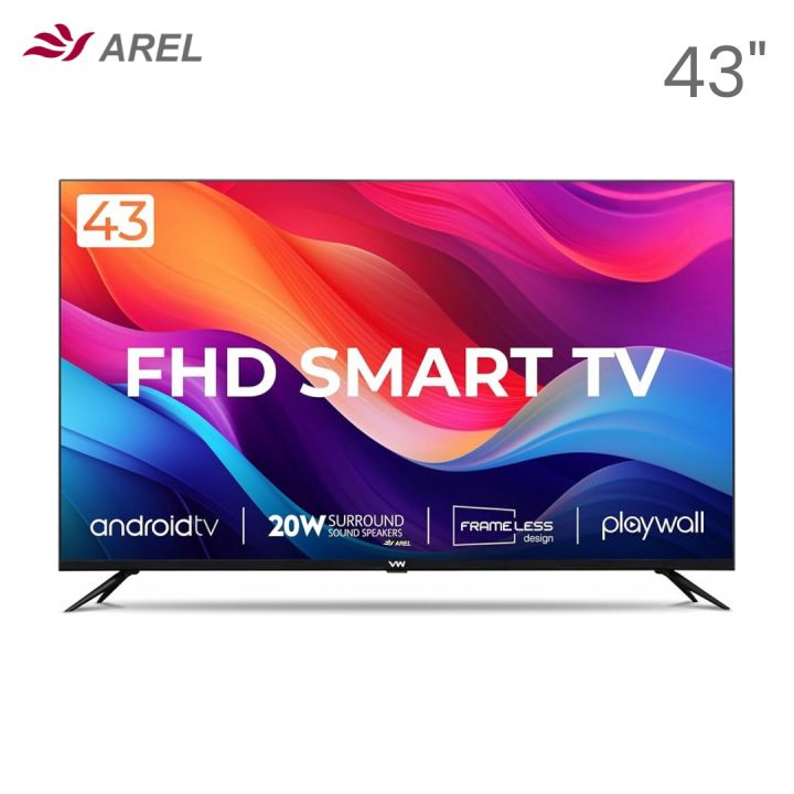 AREL 43" FHD Smart LED TV (2024) | Android 14 | FHD Ready Resolution | (43C24M)