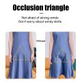 Difutagui Ice Silk High Waist Women Tummy Control Seamless Shorts Double Fashion Layer Under The Skirt Boxer Safety Pants Women Shapewear. 