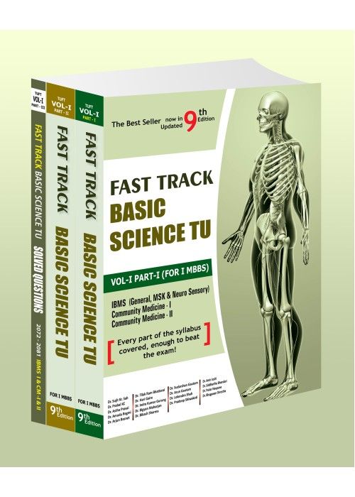 Fast Track Basic Science TU Vo-1 (Part- I, II and III)