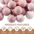 24Pcs Natural Cedar Balls Aromatic Red Cedar Wooden Balls. 
