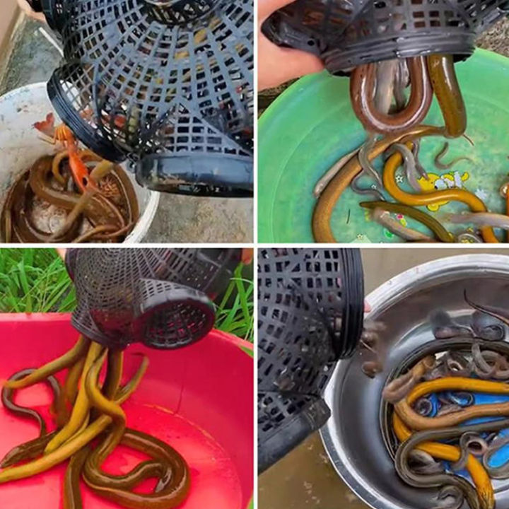 10%20Holes%20Catch%20Loach%20Lobster%20Yellow%20Eel%20Cage%20Mixed%20Fish%20Crayfish%20Catcher%20Outdoor%20Fishing%20Net%20Cage%20Plastic%20Shrimp%20Trap%20Cage%20-%20Image%203