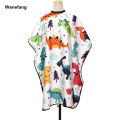 Wenefang Kids Cartoon Haircut Hairdresser Cape Professional Hair-Cut Salon Profesional Barber Wrap Waterproof Cutting Gown Hair Care Styling Supplies. 