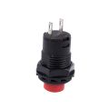 10 x With Momentary Round Head Panel Mount SPST 2 Pin Push Button Switch. 