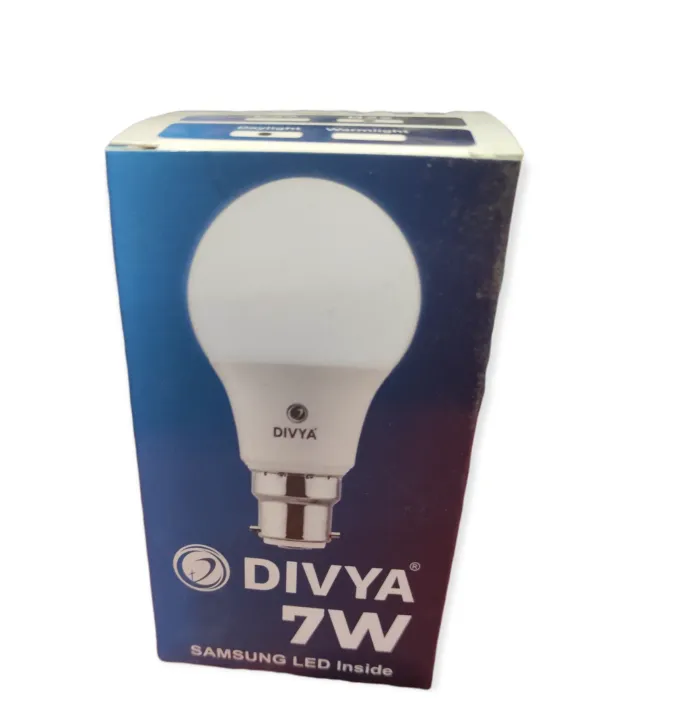 Divya 7 watt LED bulb (25000 hours life) | Daraz.com.np