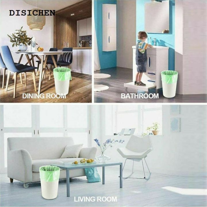 DISICHEN%20Luxury%201%20Roll%2030Pcs%20Biodegradable%20Bags%20Portable%20Camping%20Festival%20Toilet%20Home%20Clean%20Composting%20Plastic%20Trash%20Bag%20Green%2045x55cm%20-%20Image%206