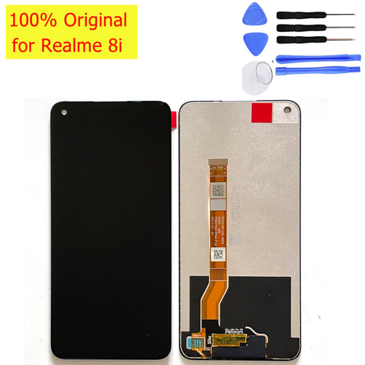 Original for Realme 8i LCD Display Touch Screen Digitizer Assembly Display Repair Parts