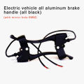 ​1 pair E-bike Brake Lever Cut-off Power Switch Universal Electric Vehicle Bicycle E-scooter Replace Spare Set Kit Lock Function YULING. 