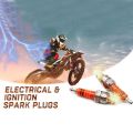 Motorcycle Spark Plug A7TJC Modification GY6 50Cc 70Cc 90Cc 110Cc 125Cc ATV Dirtbike 50 125 150Cc 3 Electrode Spark Plug. 
