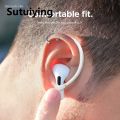 Sutuiying New style Anrushide New Anti-Lost Silicone Ear Hook for AirPods 3 iPhone Apple AirPods Luxury Pro Headphones Anti Lost Ear Hook 1 Pair Tight Fitting. 