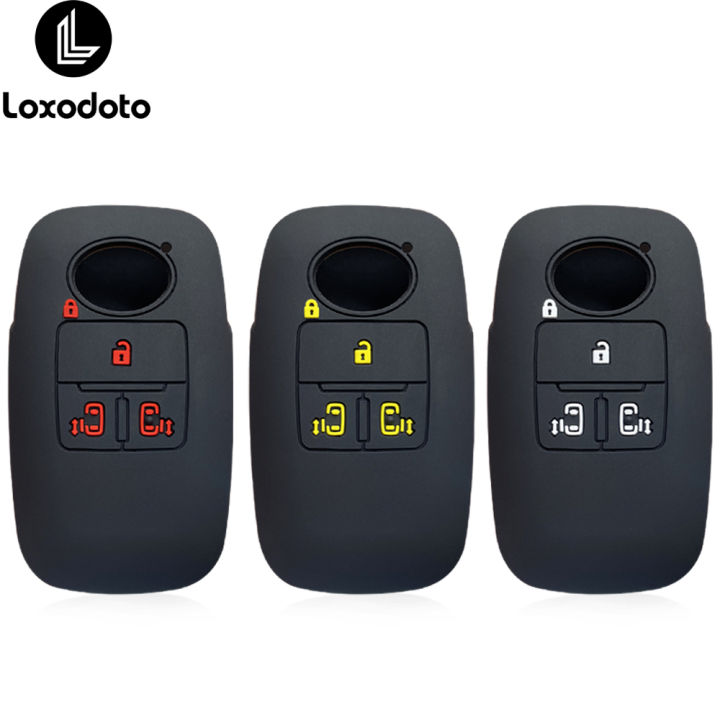 NEW 【Special offer】Silicone Car Remote Key Cover Shell Case for Daihatsu Tanto Rocky for Toyota Raize Auto Accessories Keychain Holder 4 Buttons