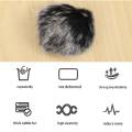 Universal Lavalier Microphone Windscreen Fur Windshield Wind Muff Soft Lapel Lavalier Mic 5Mm. 