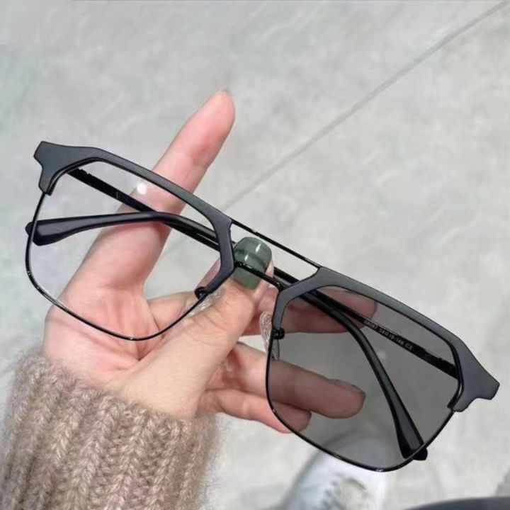 Blue%20Ray%20Cut%20&%20Changeable%20Glass%20Using%20Mobile%20TV%20And%20Laptop%20Black%20Metal%20Frame%20Glass%20For%20Men%20-%20Image%203