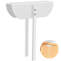 ARELENE 2X Metal Bifold Door Lock, Bi-Fold Door Lock Installation-Free, Lock for Bifold Closet Doors Security. 