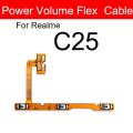 Power Volume Flex Cable For Oppo Realme C20 C21 C25 C25S C31 C35 C21Y C25Y Side Buttons Power Volume Keys On Off Switch Ribbon. 