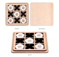 Toys World | Wooden Tic Tac Toe Mind Challenging Cross Game For Kids Wooden Toy. 