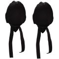 ARELENE 2X Unisex Bandana Cap Headscarf Biker Hat Pirate Cloth in Sport Bicycle Bandana Cap 100% Cotton. 