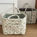 Boho Large Storage Basket Foldable Portable Laundry Baskets Multi-Use Lightweight Kids Laundry Hamper for Clothes Toys. 