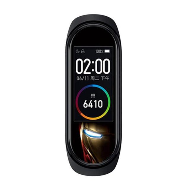 Iron%20Man%20Printed%20Screen%20Protector%20Protective%20Film%20Guard%20For%20Xiaomi%20Mi%20Band%204%20And%20M4%20Band%20Not%20A%20Tempered%20Glass%20-%20Image%204