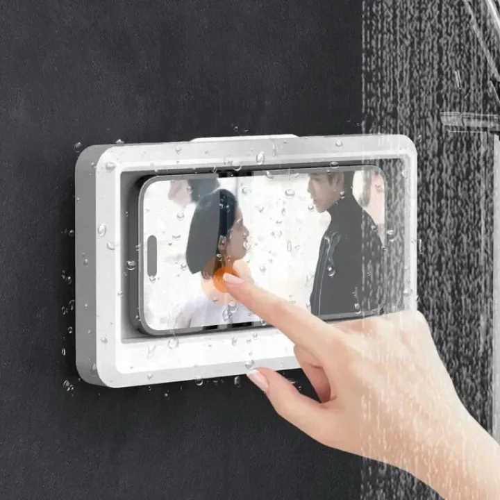 Storage%20Sealed%20Phone%20Sticky%20Box%20Self%20Bracket%20Wall%20Mounted%20Home%20Bracket%20Mobile%20Phone%20Bathroom%20Waterproof%20Phone%20Case%20Touch%20Screen%20Bracket%20Shower%20-%20Image%204