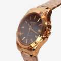 Bolano Golden Color Quartz Analog With Black Dial Watch For Men. 