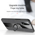 Lenuo For Realme X7 Case Luxury Bracket Ring Phone Case Soft TPU Leather Back Cover. 