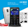 Alcatel 2008D Dual Sim Feature Keypad Mobile Phone. 